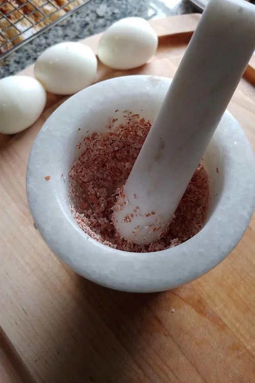 compost eggshells