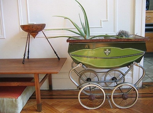 Vintage Style Indoor Plant Decoration Ideas