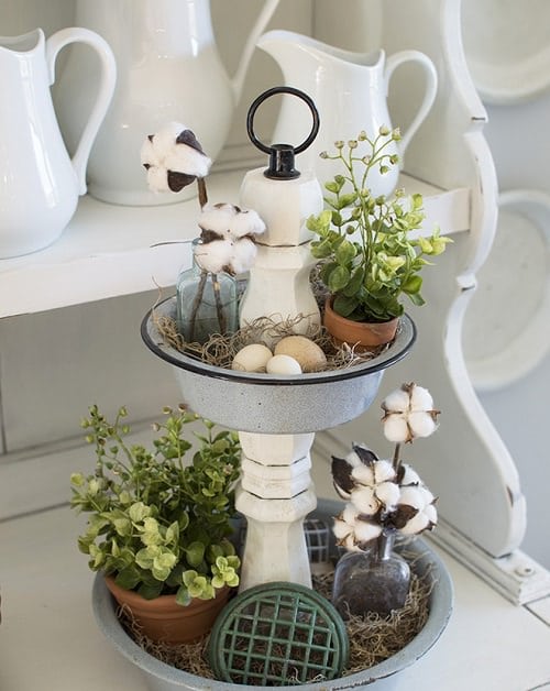 Vintage Style Indoor Plant Decoration Ideas