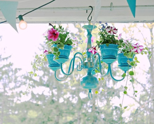 Simple Chandelier Planter