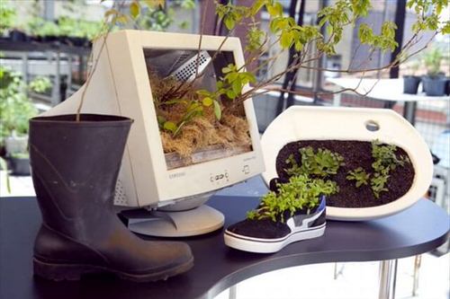 Unique planter ideas